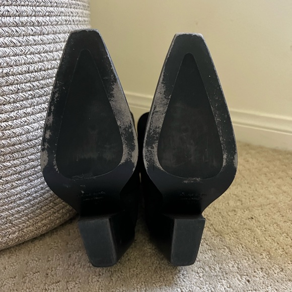 ANINE BING Black Mid Tania Boots size 7 - Picture 8 of 8